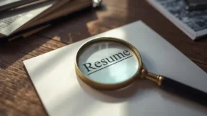 How to make resume